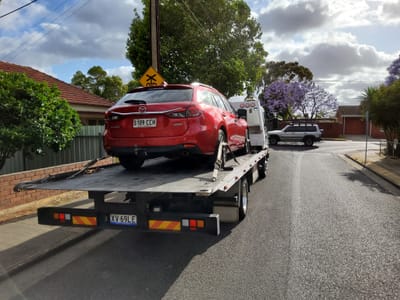 Towing job in Adelaide