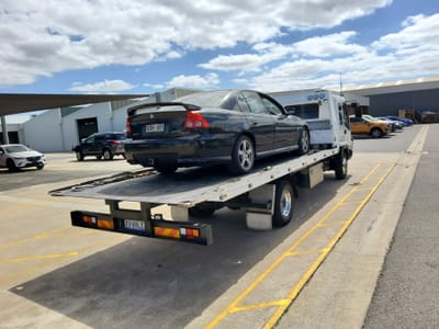 Towing job in Adelaide